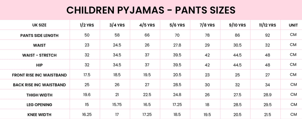 Girls Christmas Bow Pyjamas - Trousers Set