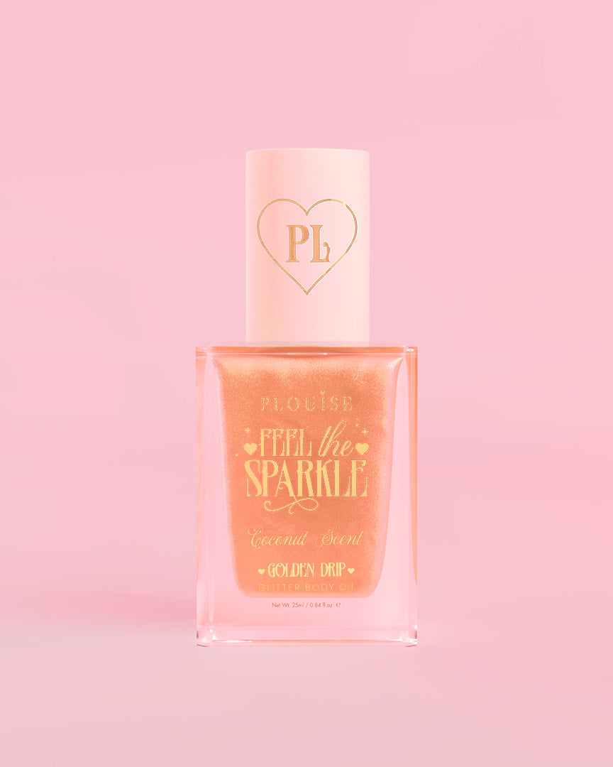 Feel The Sparkle Diamond Glitter Body Oil - Golden Drip
