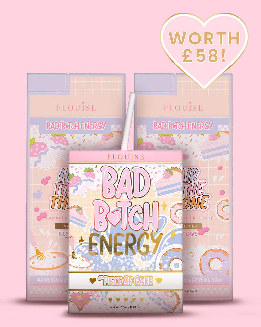 Πακέτο Soft Girl Bad Bitch Energy & Hair Care