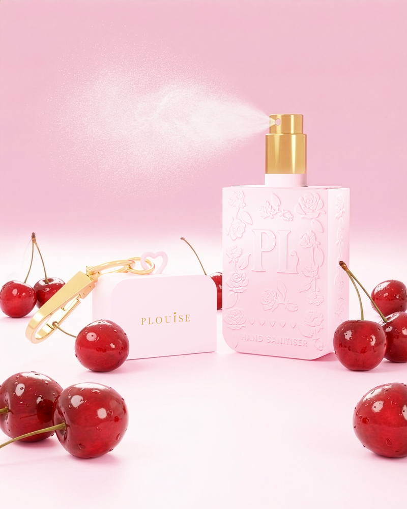 Pink P.Louise cherry απολυμαντικό σπρέι χεριών