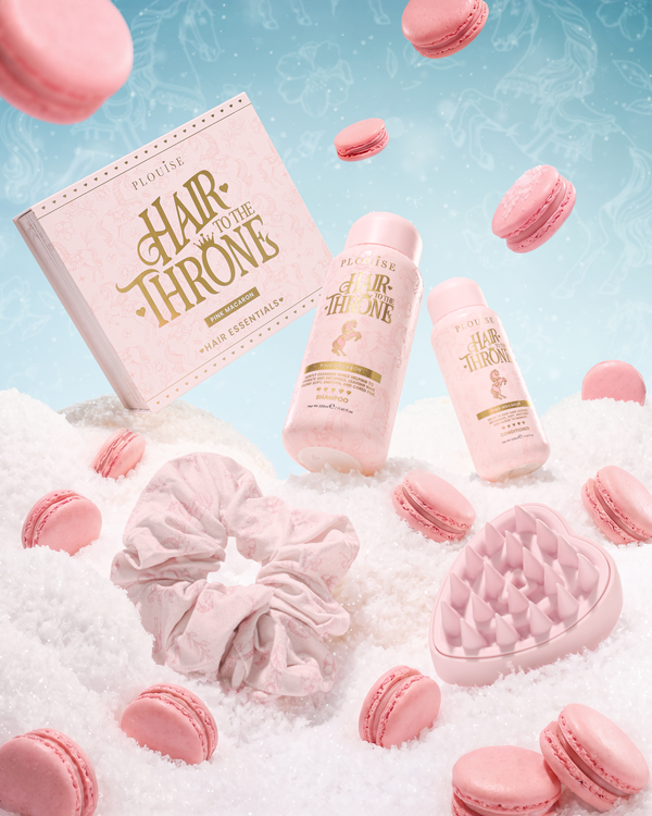 Hair To The Throne Σετ περιποίησης μαλλιών Pink Macaron