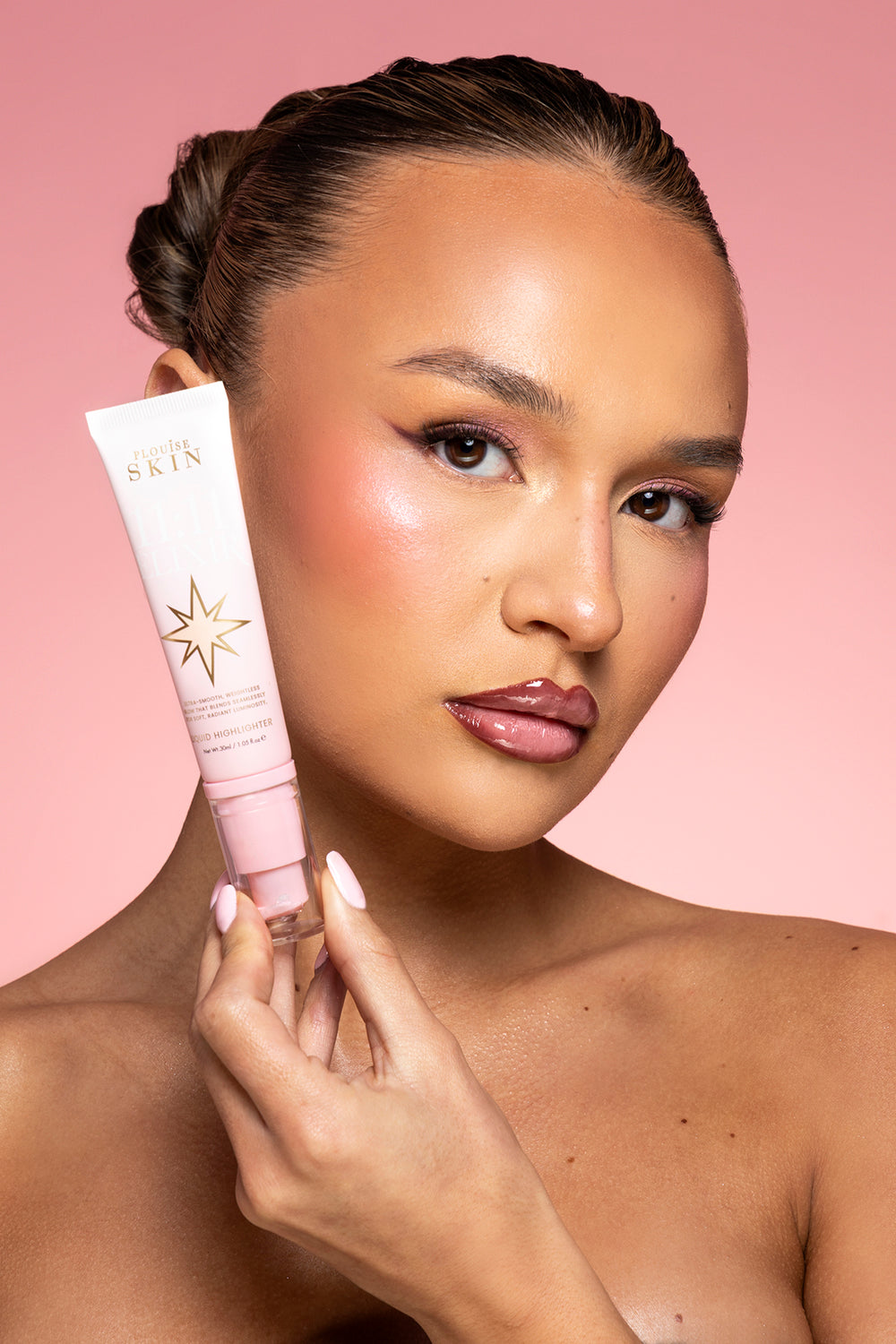 P.Louise 11:11 Elixir Iridescent Pink Liquid Highlighter λουκούμι