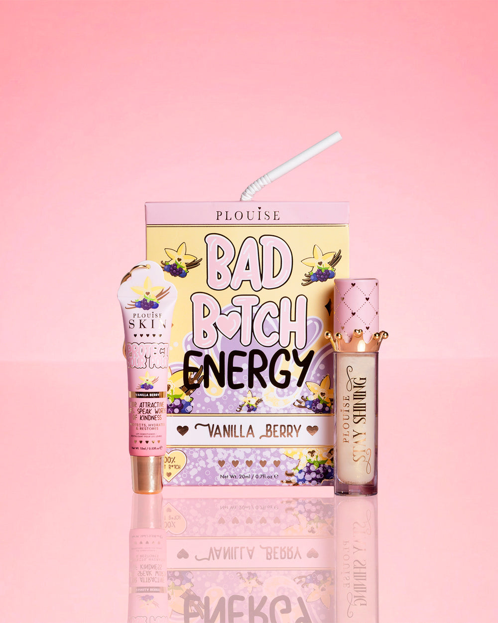 Vanilla Berry Bad B*tch Lip Duo