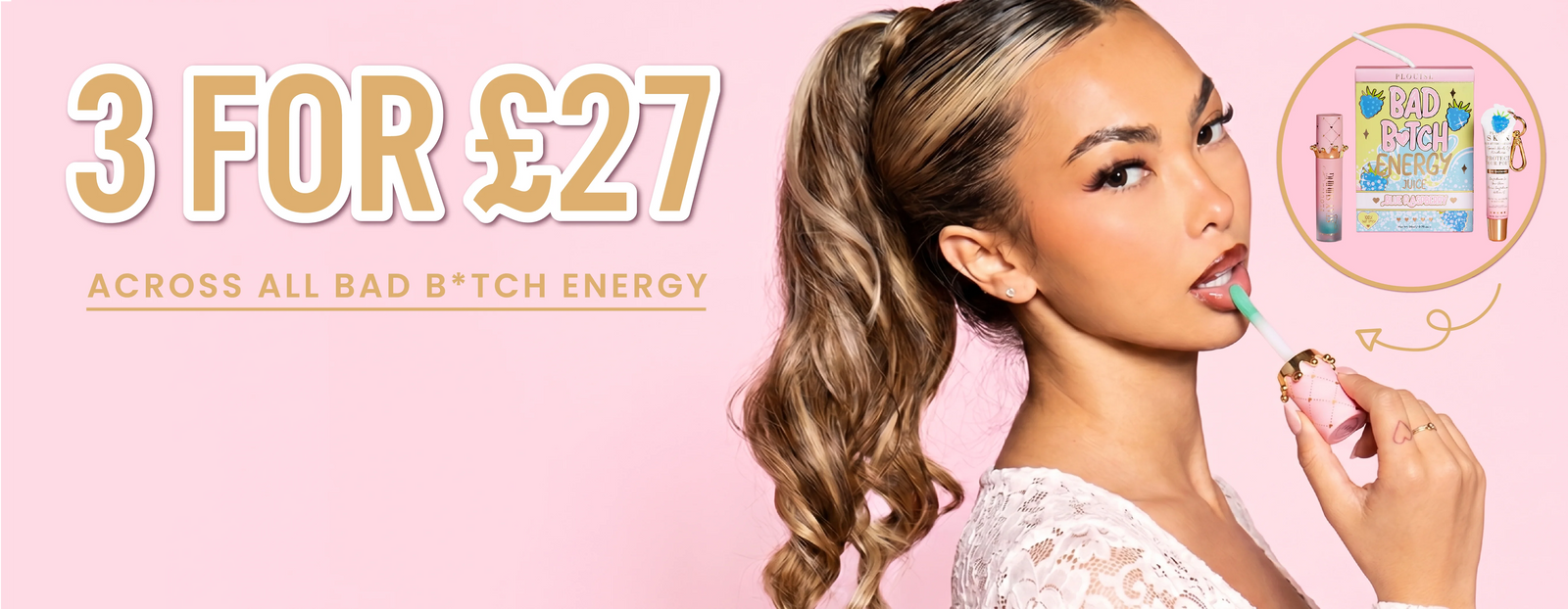 Bad B*tch Energy Juice — Blue Raspberry. 3 for £27 across all Bad B*tch Energy. Bestseller.