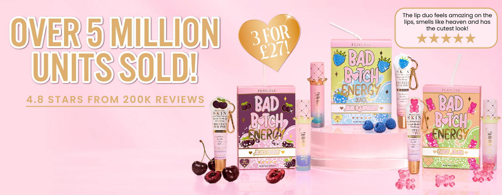 Bad B*tch Energy Juice — Blue Raspberry. 3 for £27 across all Bad B*tch Energy. Bestseller.