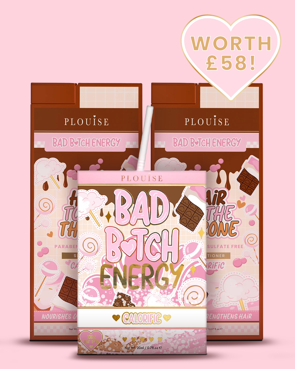 Πακέτο Soft Girl Bad Bitch Energy & Hair Care