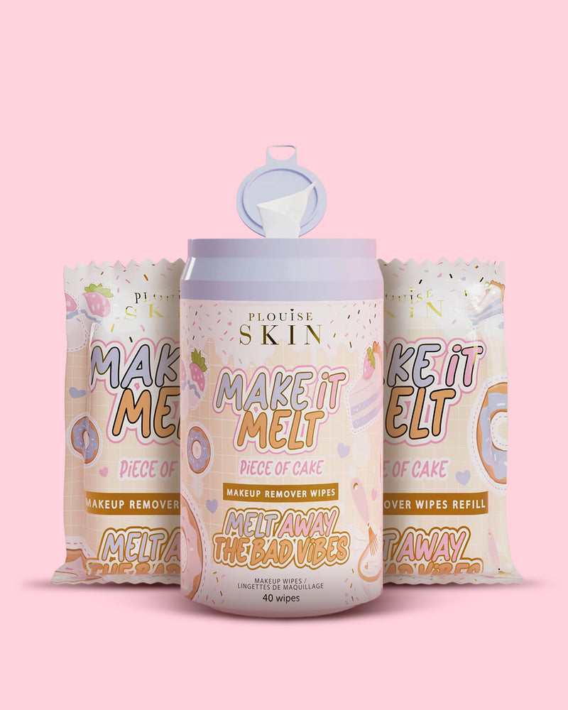 Πακέτο μαντηλιών ντεμακιγιάζ Make It Melt