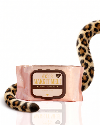 Μαντηλάκια ντεμακιγιάζ Cheetah Make It Melt