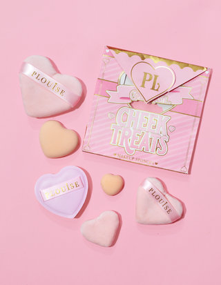 P.Louise Cheek αντιμετωπίζει σκόνη Puffs & Makeup Sponges