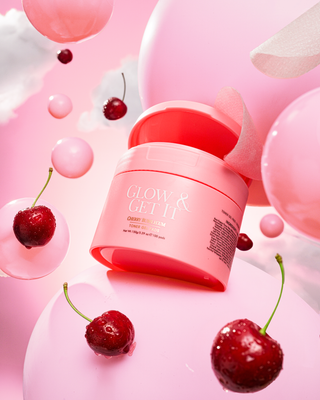 P.Louise Glow And Get It Toner Gel Pads - Τσίχλα Cherry