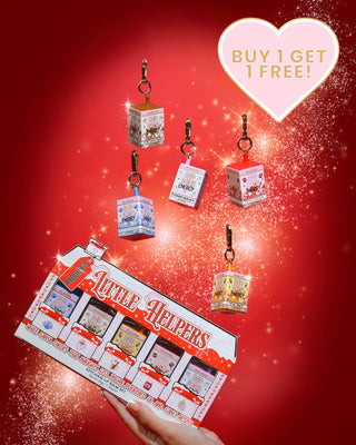 Μικρές βοηθοί του P.Louise - Σετ μπαλκών keychain lip