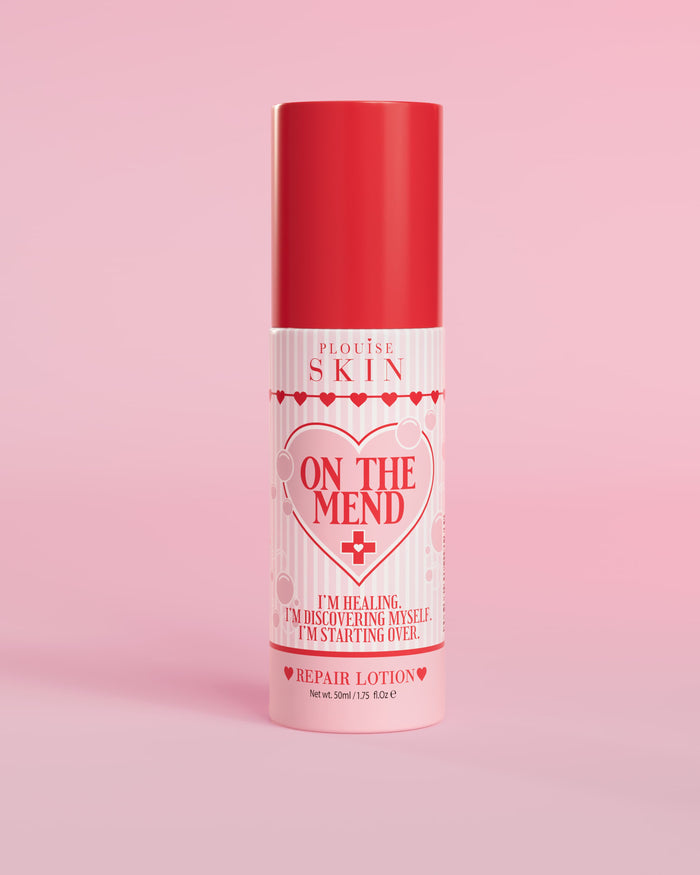 Ροζ και κόκκινο μπουκάλι P.Louise On The Mend Skin Barrier Repair Lotion 