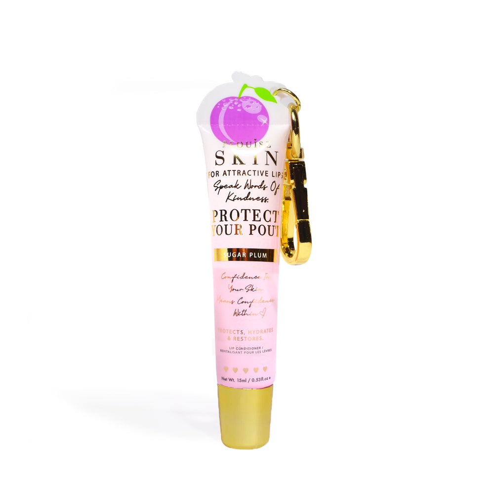Προστατέψτε το Conditioner χειλιών με μπρελόκ με μπρελόκ