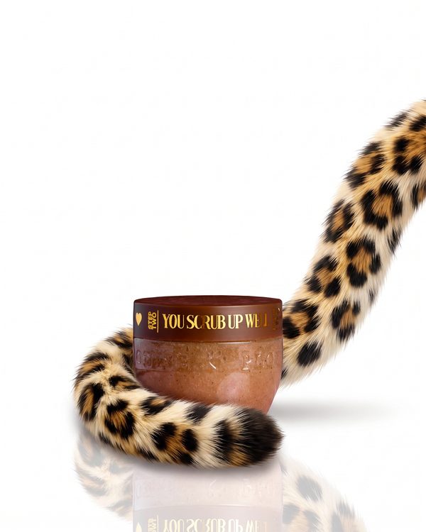 Cheetah You Scrub Up Well Sugar Body Scrub