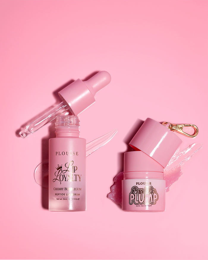 P.Louise Sippin Pretty Lip Duo με βάλσαμο για τα χείλη και ορό χειλιών με πεπτίδια