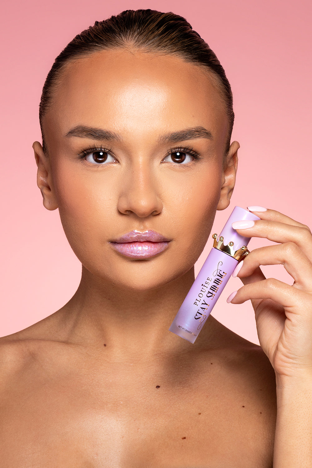 P.Louise Stay Shining Glitter Lip Oil σε Rainbow Sherbet
