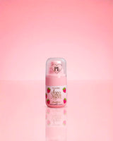 P.Louise Mini Strawberry Hair & Body Mist Άρωμα από ψηλά σε ροζ φόντο