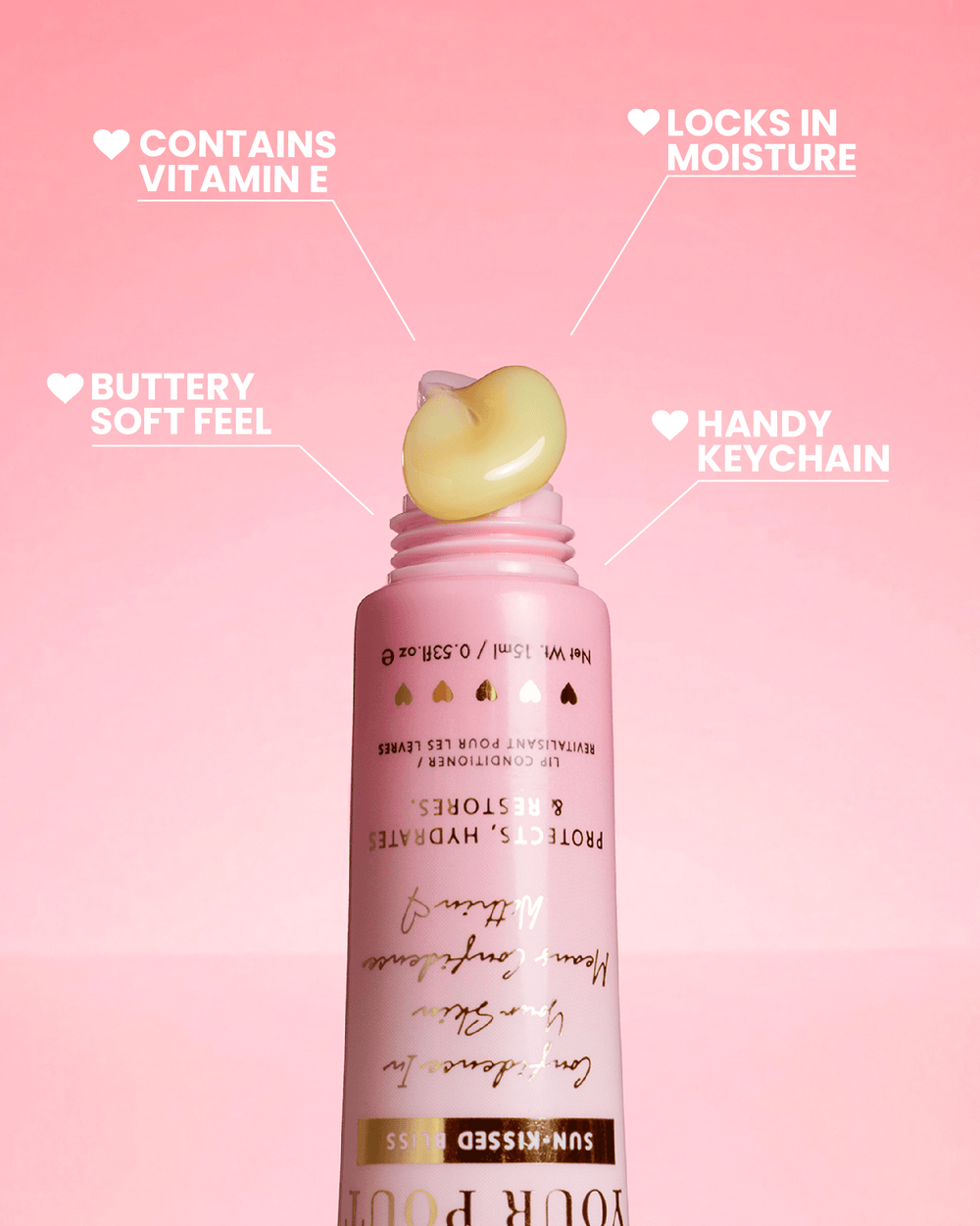 Προστατέψτε το Conditioner χειλιών με μπρελόκ με μπρελόκ