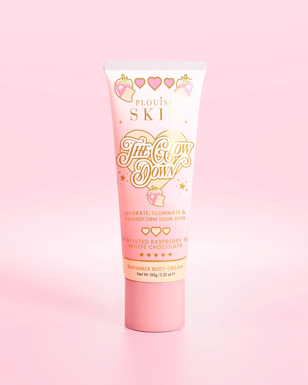 The Glow Down – Frosted Raspberry & White Chocolate