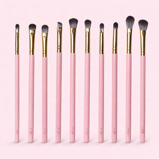 P.Louise Following My Purpose 10-Piece Makeup Brush Set