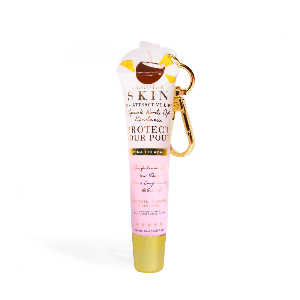 Προστατέψτε το Conditioner χειλιών με μπρελόκ με μπρελόκ